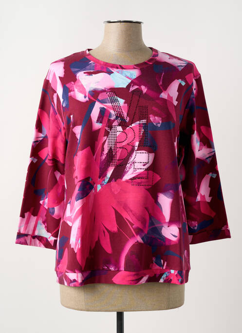 Tricou mâneci 3/4 mâneci 3/4 roz RABE femme