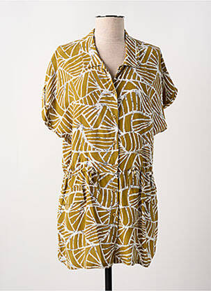 Tunică mâneci scurte verde MADO ET LES AUTRES femeie