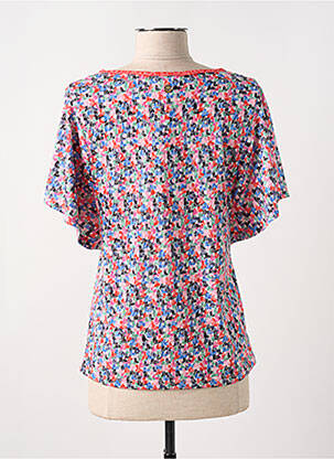 Tricou imprimeu fantezie mâneci scurte portocalie LOLA ESPELETA femeie