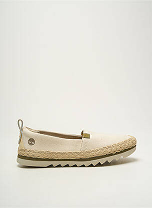 Espadrile vârf rotund toc plat până la 3 cm bej TIMBERLAND femeie