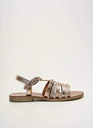 Sandale/Pantofi decupați roz GBB fată