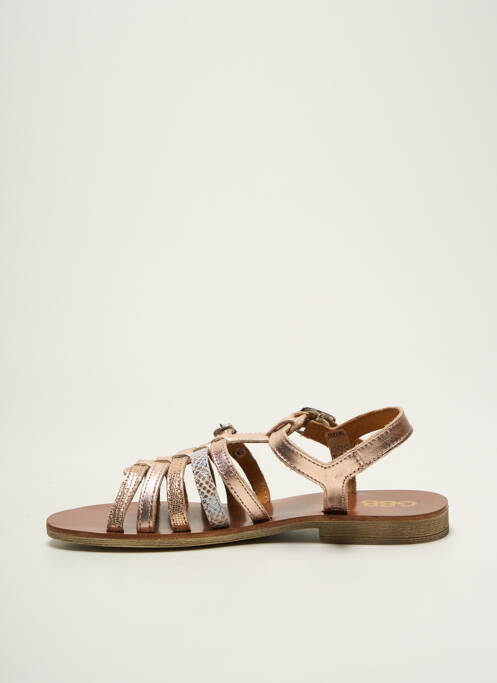 Sandale/Pantofi decupați roz GBB fată