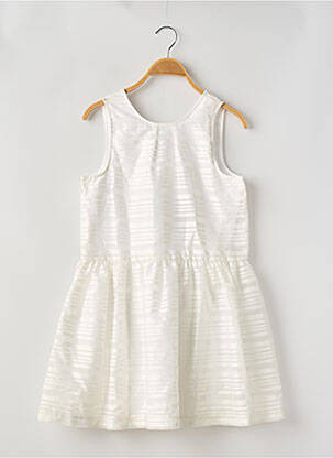 Rochie midi alb JEAN BOURGET fată