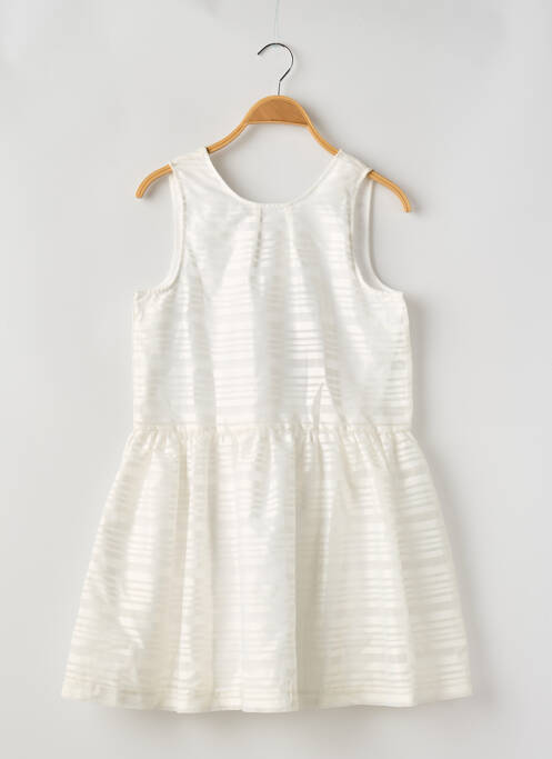 Rochie midi alb JEAN BOURGET fată