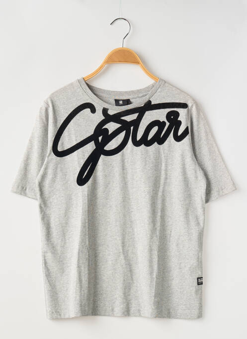 Tricou gri G STAR fată