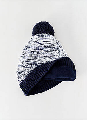 Căciulă tricot gros albastru BECKARO băiat