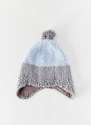 Căciulă tricot gros albastru BARTS băiat