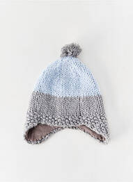 Căciulă tricot gros albastru BARTS garcon