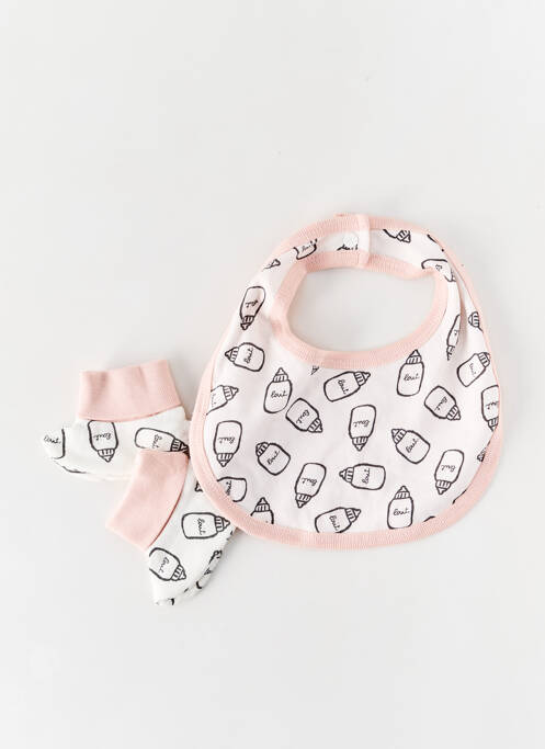 Bavetă roz ABSORBA fată