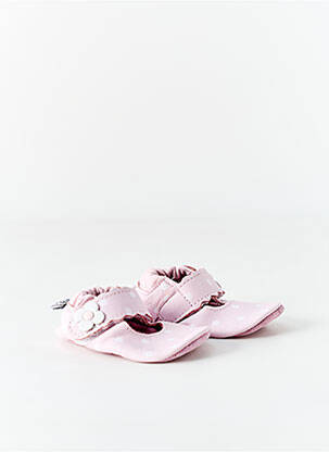 Papuci/Pantofi de casă roz SHOOSHOOS fată