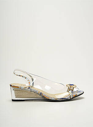 Sandale/Pantofi decupați alb AZUREE femeie