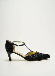 Pantofi cu toc închidere cu buclă(e) toc de 4 la 6 cm negru AZUREE femme
