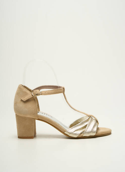 Sandale/Pantofi decupați auriu MYMA femeie