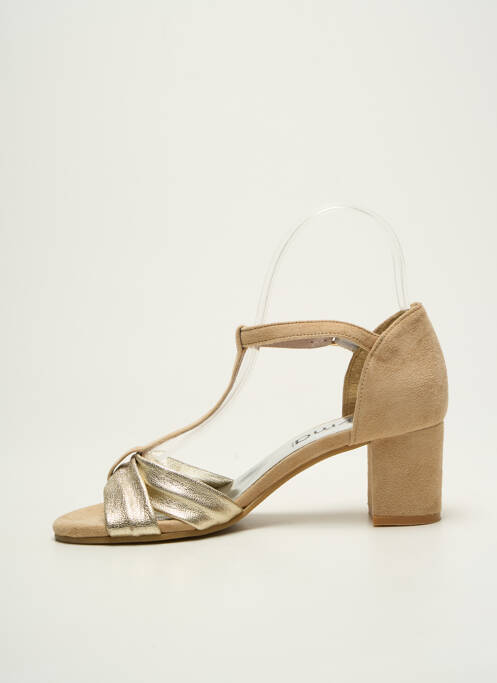 Sandale/Pantofi decupați auriu MYMA femeie