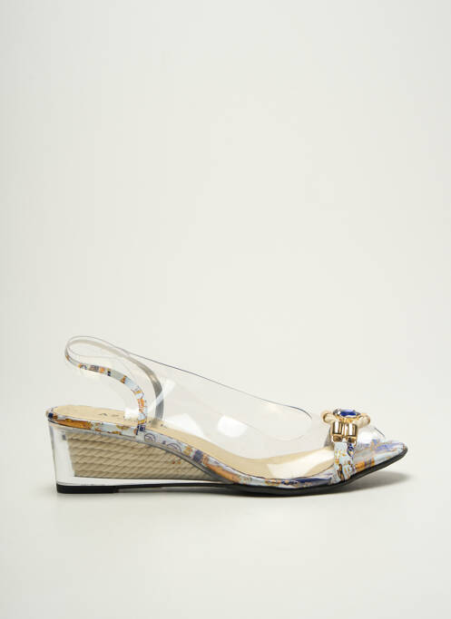 Sandale/Pantofi decupați alb AZUREE femeie