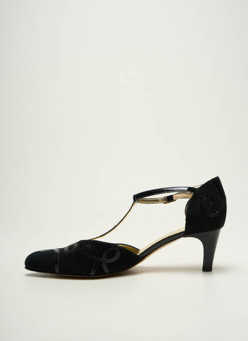 Pantofi cu toc negru AZUREE femeie