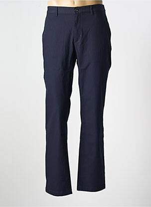 Pantalon chino țesătură poplin mărime normală albastru TOMMY HILFIGER bărbat
