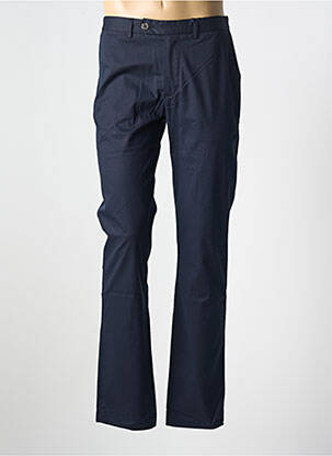 Pantalon drept țesătură poplin mărime normală albastru TOMMY HILFIGER bărbat