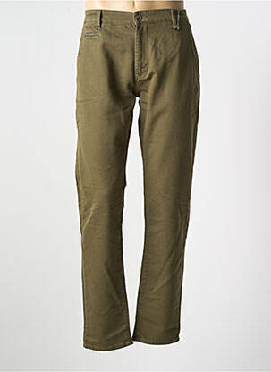 Pantalon chino elasticitate mărime normală verde FREEMAN T.PORTER bărbat