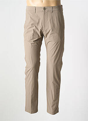 Pantalon slim elasticitate mărime normală bej HUGO BOSS bărbat