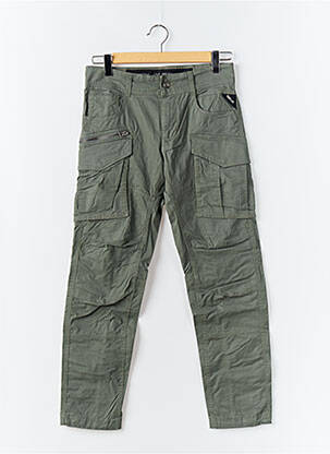 Pantalon cargo subțire mărime normală verde REPLAY bărbat