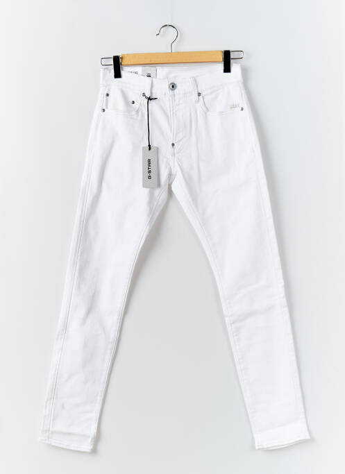 Blugi skinny alb G STAR bărbat