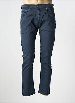 Blugi cu croială slim albastru REPLAY bărbat