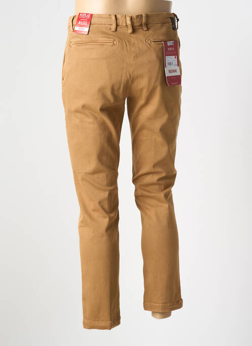 Blugi cu croială slim maro deschis REPLAY bărbat