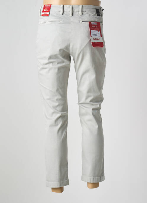 Blugi cu croială slim gri REPLAY bărbat