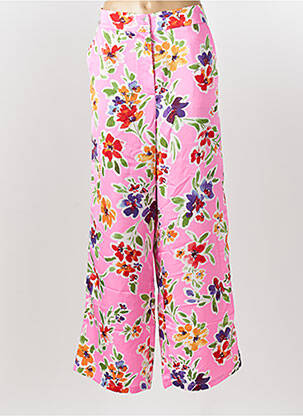 Pantalon larg roz SALSA femeie