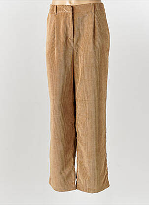 Pantalon larg maro SOYACONCEPT femeie