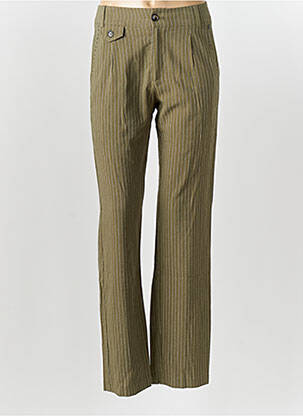 Pantalon drept verde FREEMAN T.PORTER femeie