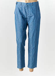 Pantalon 7/8 țesătură poplin mărime normală albastru SALSA femme