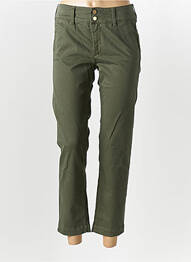 Pantalon 7/8 elasticitate mărime normală verde SALSA femeie