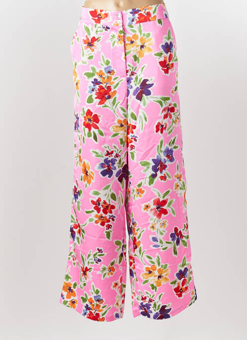 Pantalon larg roz SALSA femeie