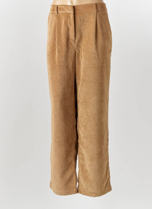 Pantalon larg maro SOYACONCEPT femeie