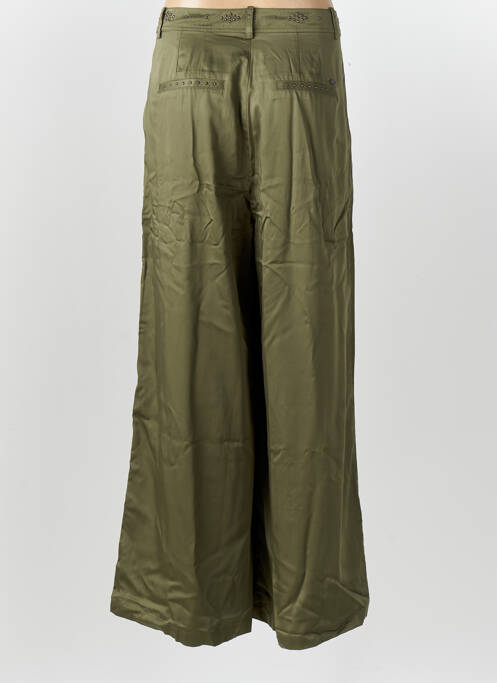 Pantalon larg verde FREEMAN T.PORTER femeie