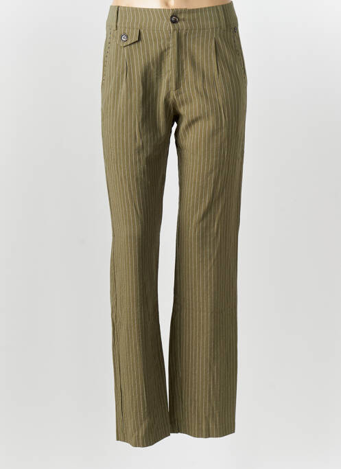 Pantalon drept verde FREEMAN T.PORTER femeie