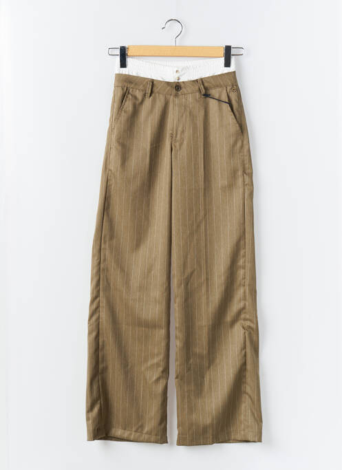 Pantalon larg verde FREEMAN T.PORTER femeie