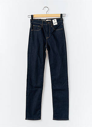 Blugi cu croială slim buzunare albastru LEVI'S femeie