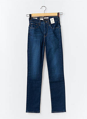 Blugi cu croială slim buzunare albastru LEVI'S femeie