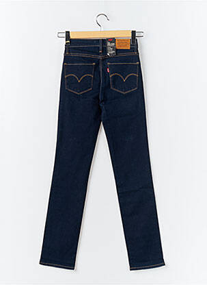 Blugi cu croială slim buzunare albastru LEVI'S femeie