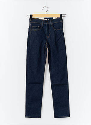 Blugi cu croială slim buzunare albastru LEVI'S femeie