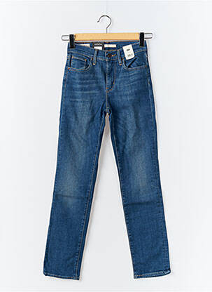 Blugi cu croială slim buzunare albastru LEVI'S femeie