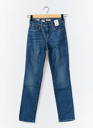 Blugi cu croială slim buzunare albastru LEVI'S femeie