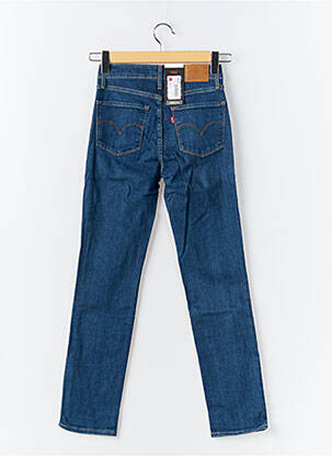 Blugi cu croială slim buzunare albastru LEVI'S femeie