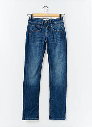 Blugi cu croială slim albastru FREEMAN T.PORTER femeie