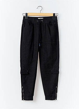 Pantalon cargo negru FREEMAN T.PORTER femeie