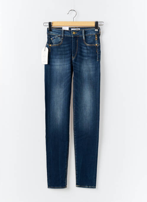 Blugi cu croială slim albastru LE TEMPS DES CERISES femeie