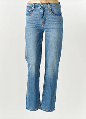 Blugi cu croială slim buzunare albastru LEVI'S femeie